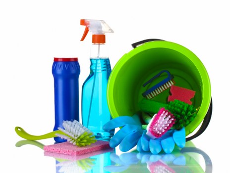 Responsible disposal of cleaning waste and used materials after service