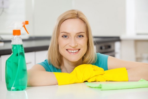 Discussing a carpet cleaning complaint resolution